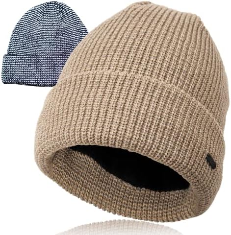 Lilacia Feio reflexivo Hat Knit Winter Skull Bap Night Running/Fishing/Hip-Hop Hat Gifts For Men Pai