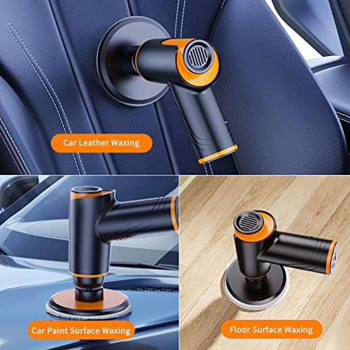 Huiop Car Mini Polisher sem fio, Mini Máquina de Polimento sem fio sem fio sem fio com reparo de arranhões portátil