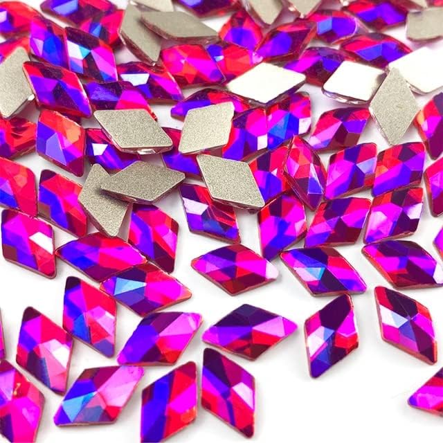 31 estilos Red abating de revestimento em forma de cristais e pedras para decoração de arte de unhas 3D -