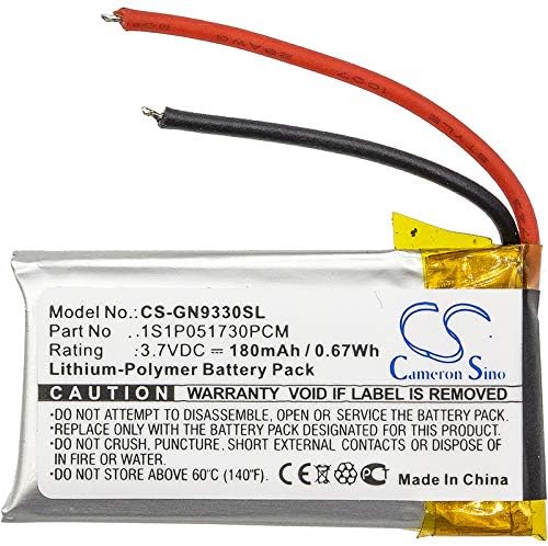 Bateria de substituição para GN GN9330, NetCom 9330