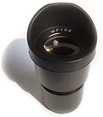 Acessórios para microscópio WF10X Lente óptica de olho de campo largo WF10X, campo de visão de 20 mm com ou sem consumíveis de laboratório