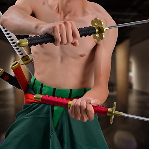 Anime Sword 41 polegadas, Zoro Sword/Wado Ichimonji Sword/Anime Textura original, para role-playing and Collection, com um