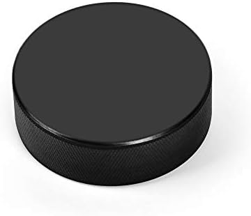 Acefox Ice Hockey Pucks para praticar e treinamento clássico, regulamentação oficial, 6 onças de diâmetro 3 espessura