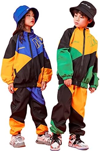 Lolanta Boys 'Girls' Color Block Jacket Pants Conjunta