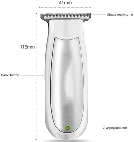 XJJZS Hair Clipper Hair Clippers Electric Silencioso Criança Criança Máquina de corte silenciosa Crianças infantis Mulheres