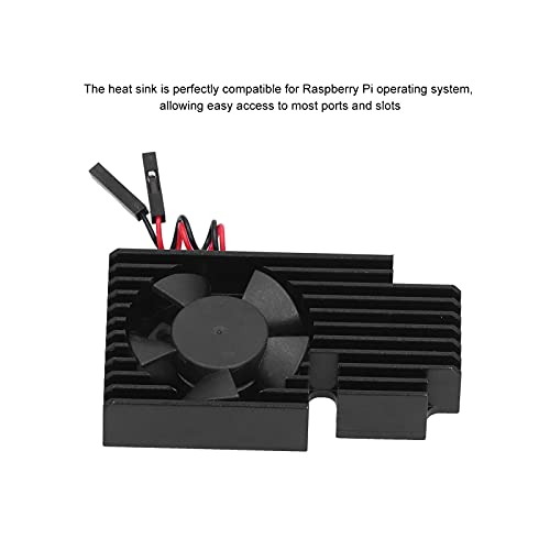 Dissipador de calor, côncavo design convexo superfície de suspensão de calor durável para Raspberry Pi 3