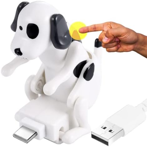 Novo Toque Stop Stop Funny Moving Dog Candel