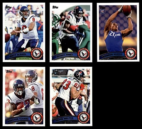 2011 topps houston texanos quase completos set houston texanos nm/mt texanos