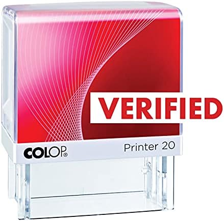 Coloque verificado P20 Office Auto -Emking Estacionário Carimbo de borracha personalizado Mini STAMPER PESSOOLED