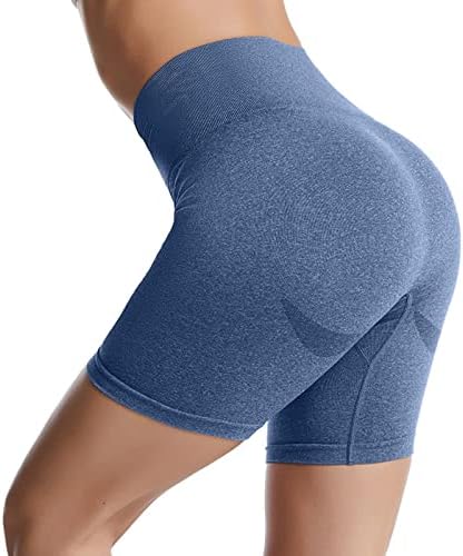 TMUMY ATHLETIC MULHERRA FUNLOUTE PLANTES PALTAS DE PLANÇAS ALTO SOLIÇÃO LEGGINGS SOGA PLANÇAS DE YOGA BULA BLUE