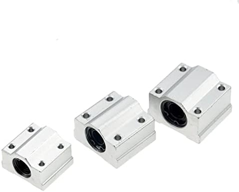 Sutk rolamento de movimento linear rolamento de slides bucha sc8uu scs8uu sc10uu scs12uu scs16uu sc20uu eixo linear