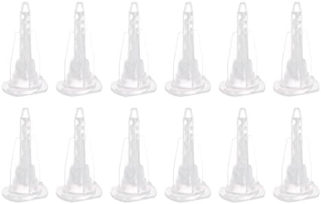 UXCELL 15 PCS TUBOS EPOXY MIXER ESTÁTICA, RESIMA DE MISTURA DE RESINA DE PLÁSTICA DE 1,3 PLÍTIM