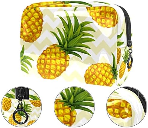 TBOUOBT Bolsas de maquiagem de cosméticos para mulheres, bolsas de maquiagem pequenas bolsas de viagem, frutas tropicais