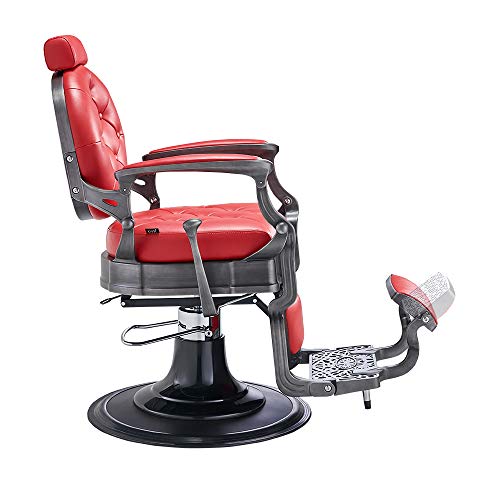 Cadeira de barbeiro pesado, cadeira hidráulica de barbearia masculina - Vanquish