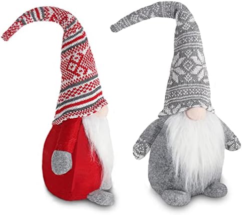 Gnomos de Natal férias gnome handmade sueco tomte, ornamentos de decoração de elfos de natal, agradecimento dando presentes