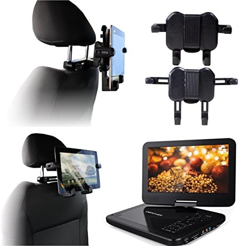 Navitech em carro portátil DVD Player Cabeça REST/ALUES DE CABEÇA/suporte compatível com o Micarba 10.1