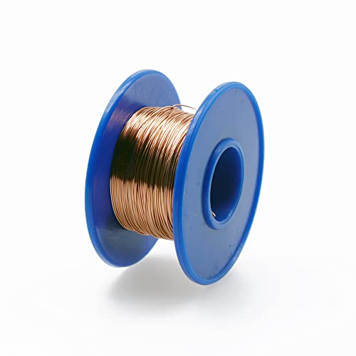 Treedix 26 AWG Fio de ímã - fio de cobre esmaltado - fio de enrolamento de ímã esmaltado