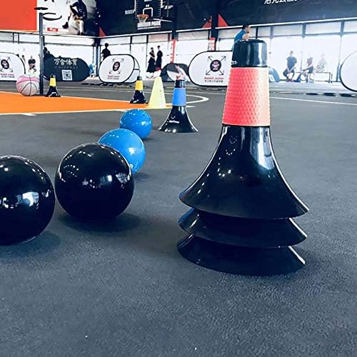 Pacote de neasekuoia de 3pcs marcadores cones barreira esportes fitness futebol de basquete de basquete agilidade agarrar treinamento