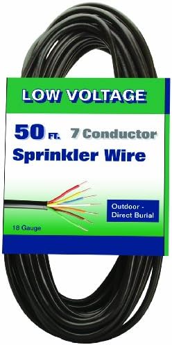 Cabo Coleman 09637 Solid Syster Systring System Wire, 18-calibre 7 Condutores de 50 pés