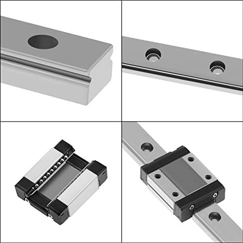 Guia linear linear de trilho linear de 350 mm de ouyzgia mgn9c de 350 mm com bloco de barro MGN9C para máquina automática