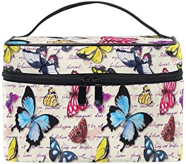 Bolsa de maquiagem, dinossauros Travel Makeup Organizer Bag Cosméticos Bolsas de higiene pessoal para meninas mulheres senhoras