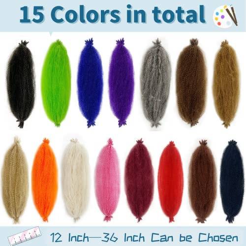 Cabelo afro de torção afro 12 polegadas 8 compas