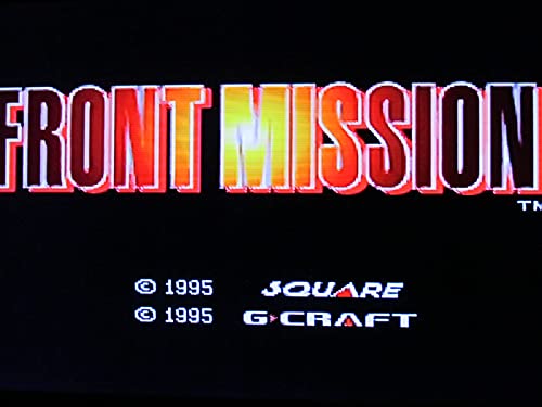 Front Mission [Importação japonesa]