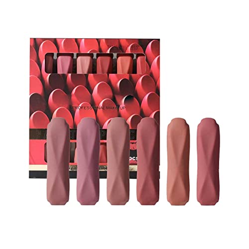 TINT Lipstick Korean 12pcs Lipstick Mini Lipstick Conjunto para mulheres de batom de longa duração Labiales Mate