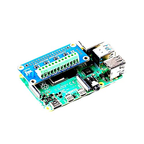 Monitor de potência Hat para Raspberry Pi Tensão de corrente e monitor de energia 4 canais interface ADC I2C