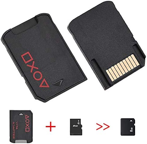 Soarup Sd2vita Micro SD Adaptador, 256 GB de carteira de memória Alta precisão Moldagem