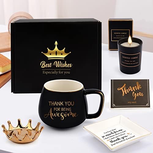 Agradeço para mulheres, presentes do dia das mães Presentes de graduação ficam bem em breve Crown Coffee Caneca Presente Feminino,