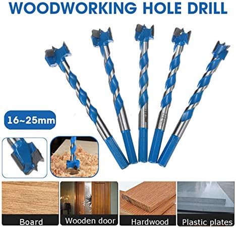 Moagem bit bit girating bit 16-25mm hexagon haste prolongada com fios de liga encostada hole de serrar o broca de bit bit woodworking