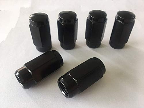 20pcs 1,87 Black 1/2 -20 UNF Wheel Structs Fit 1998 Jeep Cherokee pode se encaixar nas jantes OEM, o comprador precisa revisar