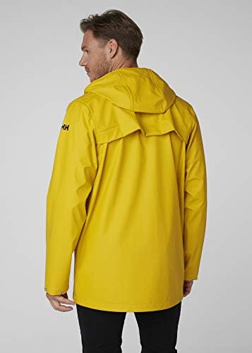 Casaco de chuva de musgo masculino de Helly-Hansen