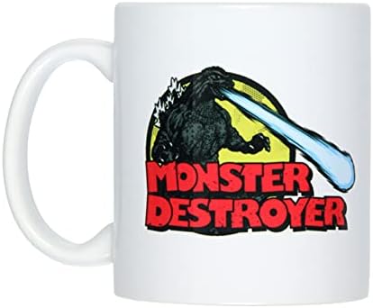 Godzilla Monster Destroyer Caneca de café cerâmica 11 oz. Copa da bebida