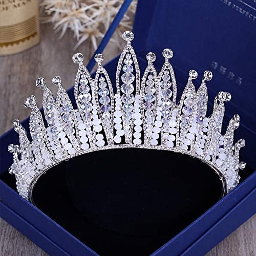 Hair Jewelry Crown Tiaras for Women Women Silver Color Gold Crystal Crowns Bride Tiara Fashion for Wedding Crown Capace