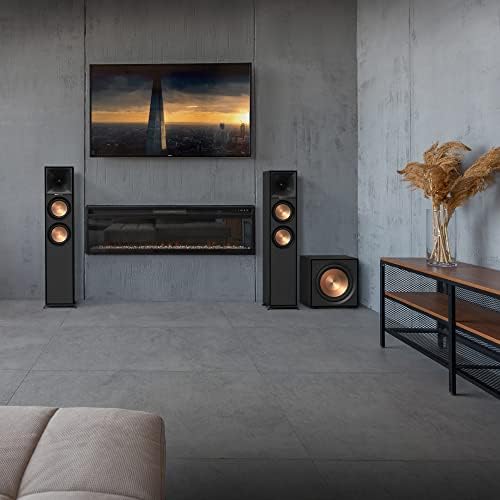 Klipsch Referência R-101sw 10 ”Subwoofer de 10” com woofers de 10 ”de 10” e um amplificador totalmente digital para som