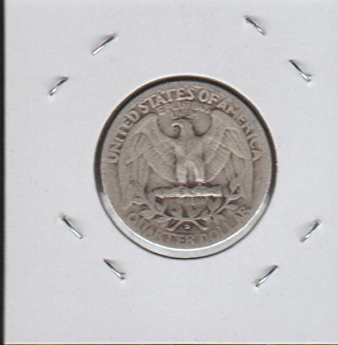 1943 D Detalhes finos de Washington Quarter Choice