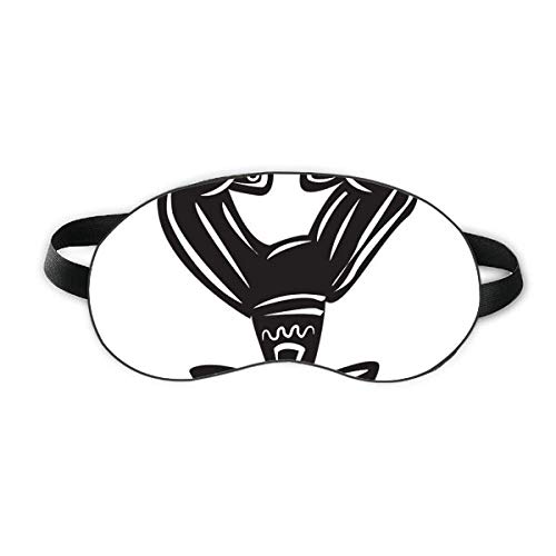 Esboço de dança celebrar o México México Sleep Sleep Eye Shield Soft Night Blindfold Shade Cover