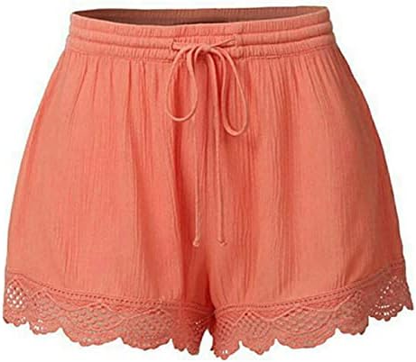 Shorts para mulheres de verão casual cusual plus size alta cintura relaxada shorts folggy listra estampa de estampa de estampa