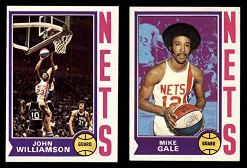 1974-75 Topps New York Nets Team Definir New York Nets Ex Nets