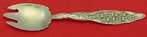 Lily of the Valley, badeirando Sterling Silver Ice Cream Fork Orig 5 3/4