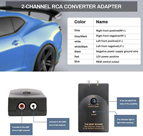 NUITH ADICIONAR OS VEÍCULOS DE SUBWOOFER DE AMPLIFICADORES AMP para 2014-2021 veículos GM Chevy GMC Camaro no sistema estéreo