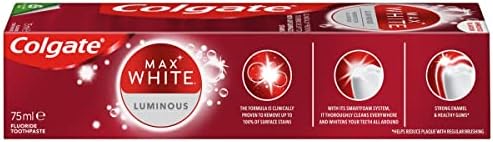 Colgate Max White Luminous Breathening Toothsy, 75 ml