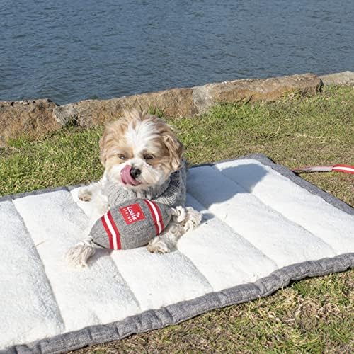 Futebol de brinquedo de cachorro para cães para mastigadores - macio, durável, estridente e duro - Toy de mastigar de estimação