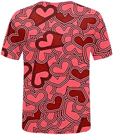 JJHAEVDY Camisas do Dia dos Namorados Adoro CARTA DE CORAÇÃO PRIMAÇÃO DO MOLE