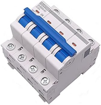 Disjuntor hifasi 1pcs 4 pólo 400V ~ Equipamento de distribuição do interruptor de ar doméstico Proteção do motor