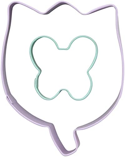 Wilton Metal Cookie Cutter Conjunto 2/pkg-flor, borboleta