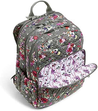 VERA BRADLEY FEMLLE FENHERN FILL CLOGON XL Backpack, Hope Blooms - algodão reciclado, tamanho único