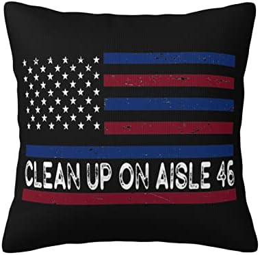 Limpeza anti-Biden no corredor 46 IMPACH Joe Biden Soft confortável e confortável travesseiro de luto com forte praticidade